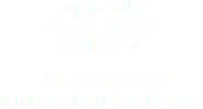 surprise alley
29, rue Meslay
75003 Paris +33 6 76 71 93 82
ormieres et surprisealley.com